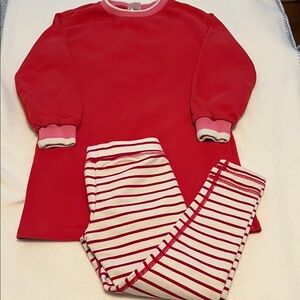 Hanna Andersson tunic and legging outfit Size 5